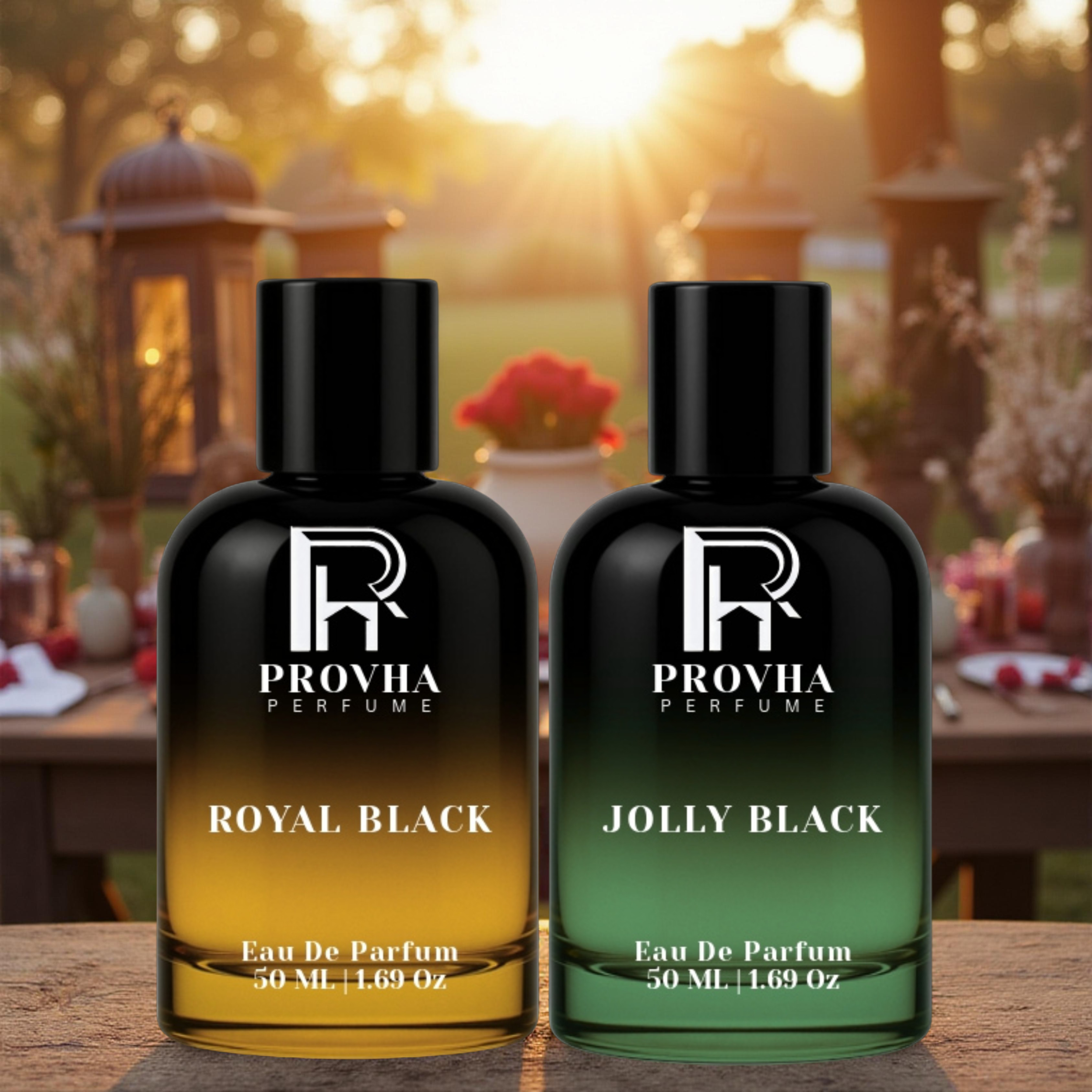 Royal Black Perfume and Jolly Black Perfume